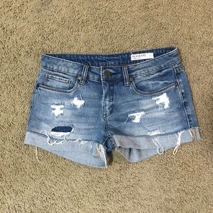 BlankNYC Ripped Jean Shorts